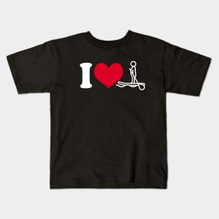 I LOVE SUP Kids T-Shirt